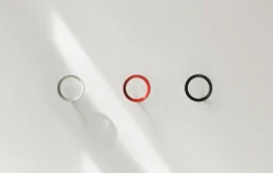 Normann Copenhagen Loop hook medium Ø7.8 cm, Black Sale