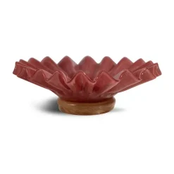 Byon Lori bowl M Ø18 cm, Bordeaux-beige BeigeRed Discount