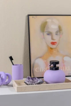 Mette Ditmer Lotus soap dispenser, Light lilac Purple Online