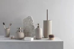 Mette Ditmer Lotus soap dispenser, Sand (off-) White Clearance