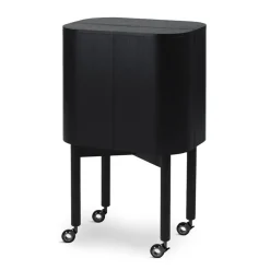 Northern Loud bar cabinet on wheels, Black Online