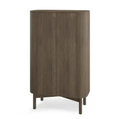 Northern Loud tall cabinet 143 cm, Smoked oak Brown Discount