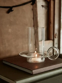 Ferm Living Luce tea light holder, Clear Transparent Discount