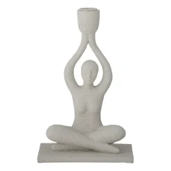 Bloomingville Lucie candle sticks 24 cm, White Best