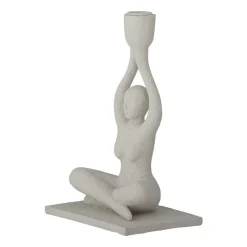 Bloomingville Lucie candle sticks 24 cm, White Best