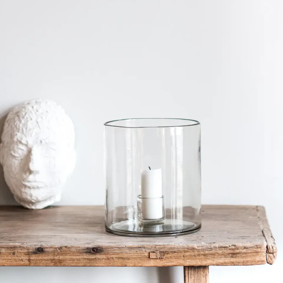 Tell Me More Luna candlestick Ø20 cm, clear Transparent Outlet