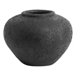 MUUBS Luna flower pot Ø25 cm, Black Clearance