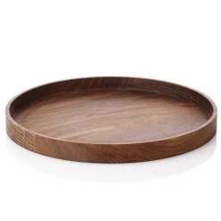 Applicata Luna Tray, smoked oak Brown Clearance