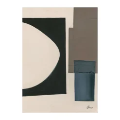 Paper Collective Lunar Light poster, 50x70 cm BlackBrownBeigeBlue Best