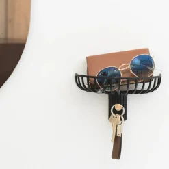 KLONG Lunett objects hat rack with hook, Black Sale