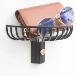 KLONG Lunett objects hat rack with hook, Black Sale