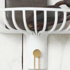 KLONG Lunett objects hat rack with hook, White Sale