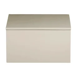 Mojoo Lux lacquered storage box 19x19x10.5 cm, Latte Grey Clearance