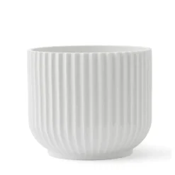 Lyngby Porcelæn Lyngby flower pot , Ø14,5 cm White Hot