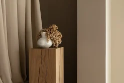 Lyngby Porcelæn Lyngby Tura vase , 14.5 cm White Hot