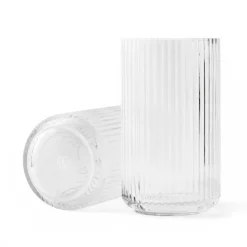Lyngby Porcelæn Lyngby vase glass clear, 25 cm Transparent Sale
