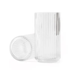 Lyngby Porcelæn Lyngby vase glass clear, 20 cm Transparent Online
