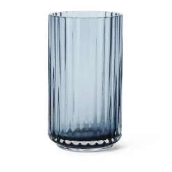 Lyngby Porcelæn Lyngby vase glass midngiht , 12.5 cm Blue Hot