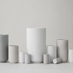 Lyngby Porcelæn Lyngby vase , 8 cm White New