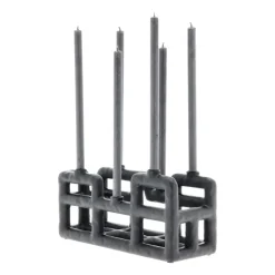 Villa Collection Lyst candlestick 6 candles, Black