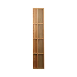Scherlin Magazine rack 4 compartments, Oiled oak Beige Clearance