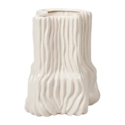 Broste Copenhagen Magny vase 23.5 cm tall., Castle Beige New