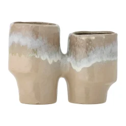 Bloomingville Maiak flower pot 23x16x11 cm, Brown Clearance