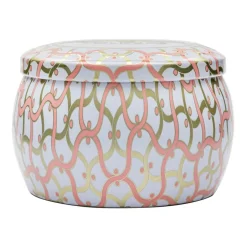 Voluspa Maison Blanc Mini Tin scented 25 hours, Saijo Persimmon Gold-colouredPinkWhite Outlet