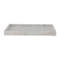 Bloomingville Majsa decorative tray 35x35 cm, marble White Hot