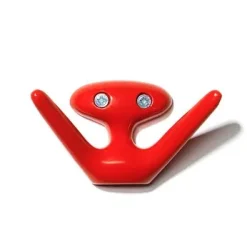 Essem Design Mama hook, red Silver-coloured Clearance