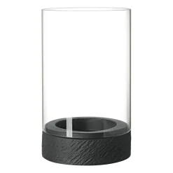 Villeroy & Boch Manufacture Rock Home Hurricane lantern L, Black Hot
