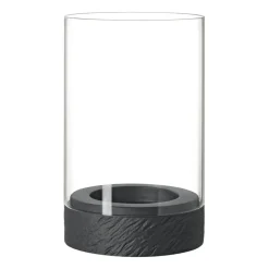 Villeroy & Boch Manufacture Rock Home Hurricane lantern M, Black