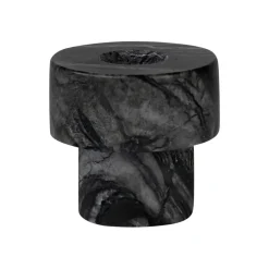 Mette Ditmer Marble candle holder 5 cm, Grey Best