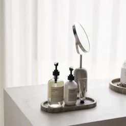 Meraki Marble tray, Beige New