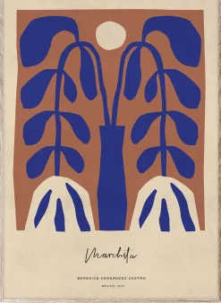 Paper Collective Marchita poster, 50x70 cm BlueBeigeBrown Clearance