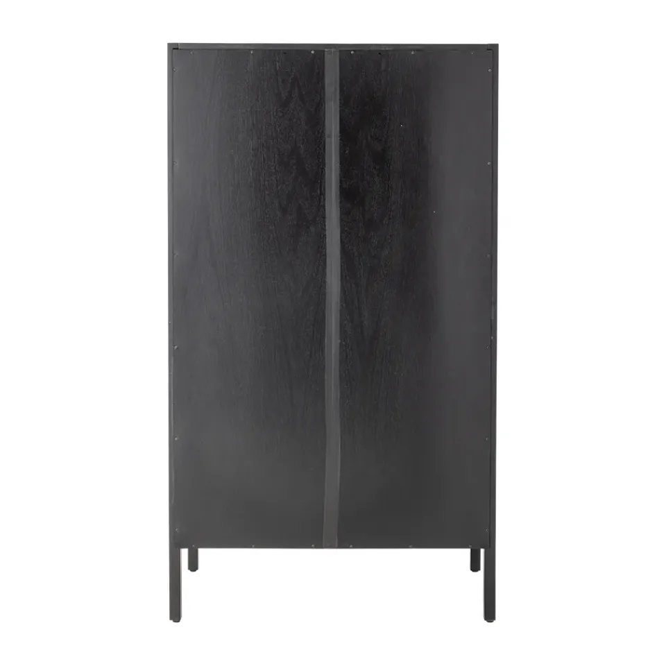 Bloomingville Marikka cabinet 85x40x150 cm, Black Clearance