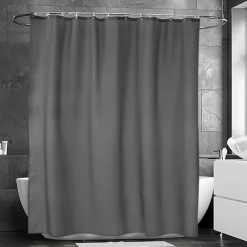 Etol Design Match shower curtain, graphite Grey Clearance