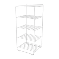 Maze Shoescraper shoe shelf, White Best