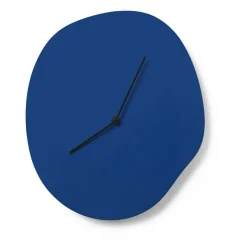 Ferm Living Melt wall clock 28x33 cm, Blue Outlet