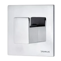 Blomus Menoto self-adhesive hook 6x6 cm, Polerat stainless steel Silver-coloured Discount