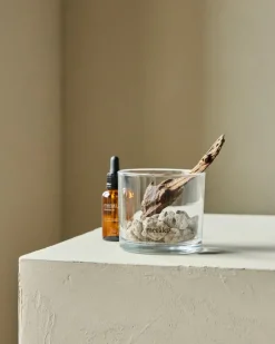 Meraki diffuser lava stone and wood incl. oil, Amber dust, Black Best