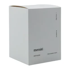 Meraki diffuser lava stone and wood, Black New