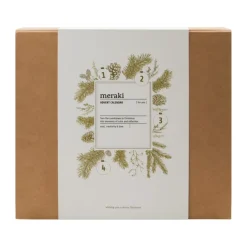 Meraki Gift Set Advent Calendar, Dark wood, Northern dawn White Outlet