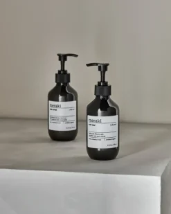 Meraki gift set hand soap with hand lotion, Silky Mist Grey