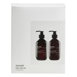Meraki gift set hand soap with hand lotion, Meadow bliss Brown Discount