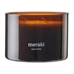Meraki scented candle, 60 hours, Warm tonka Brown Online
