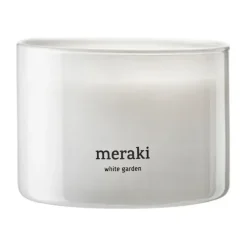 Meraki scented candle, 60 hours, garden White Best