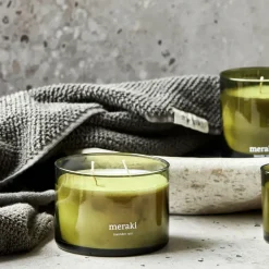 Meraki scented candle, 60 hours, Lavender rain Green Best