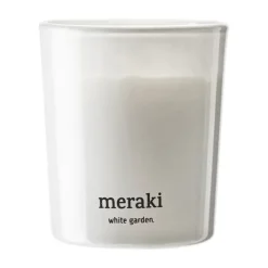 Meraki scented candles 12 hours 2-pack, garden White Sale