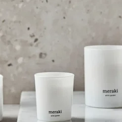 Meraki scented candles 12 hours 2-pack, garden White Sale